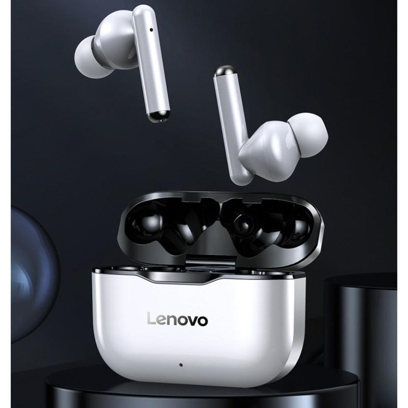 Fone de Ouvido Lenovo LP1 Original + Case Grátis - LOJAS VICTORIANA