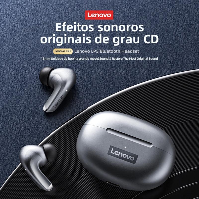 Fone Lenovo LP5 Original - LOJAS VICTORIANA